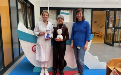 Avatarübergabe im Klinikum Kassel mit Prof. Dr. med. Michaela Nathrath